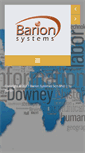 Mobile Screenshot of barionsystems.com